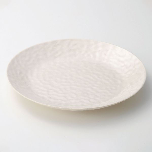 マイン メラミン食器 M11-370 大皿 φ36 白 1袋（直送品）