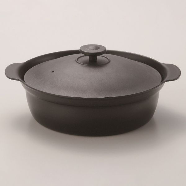 マイン M11-512 黒鍋 φ24(蓋付) 1点（直送品）