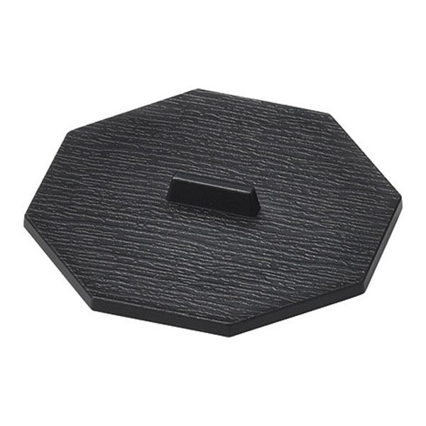 マイン M11-637 耐熱むし椀(大)用 蓋 黒 1ケース(430個(5個×86))（直送品）