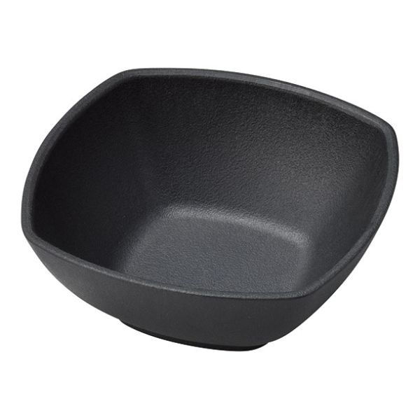 マイン M11-644 耐熱角深皿(中)黒 1ケース(200個(5個×40))（直送品）