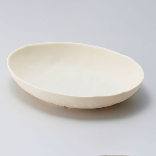 マイン M11-668 耐熱オーバル皿 白 1ケース(40個(5個×8))（直送品）