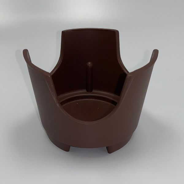 マイン 固形燃料用コンロ M11-681 丸こんろ 素焼き茶(小) 1ケース(120個)（直送品）