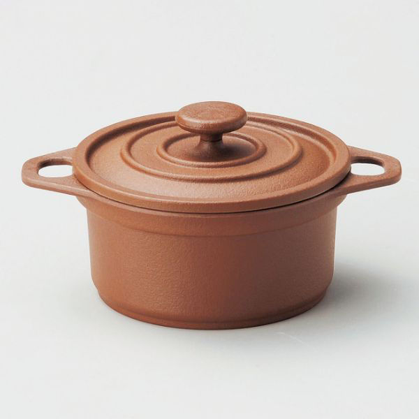 マイン 鍋 M11-696 ミニココ φ10 ブラウン 1点（直送品）