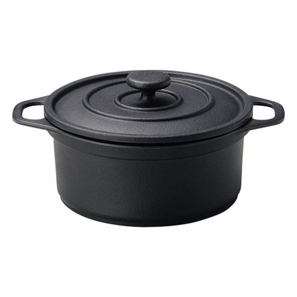 マイン 鍋 M11-698 ミニココ φ12 ブラック 1点（直送品）