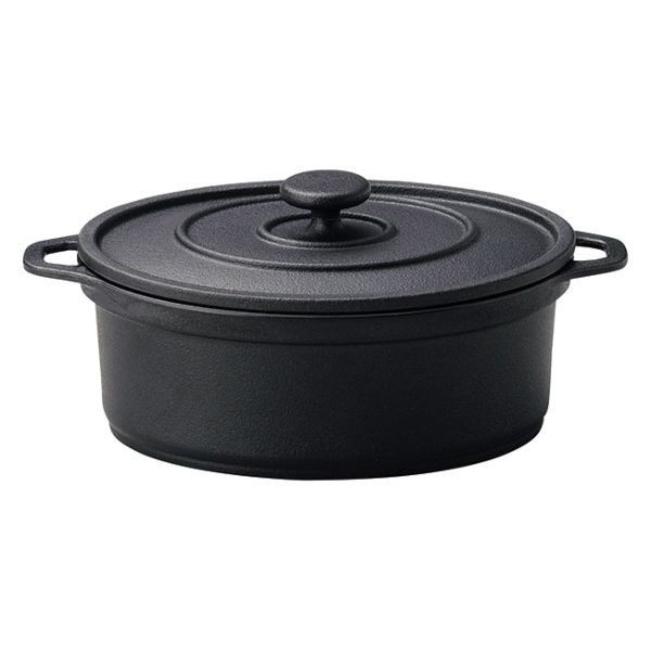 マイン 鍋 M11-714 ミニココ オーバル(大) ブラック 1点（直送品）