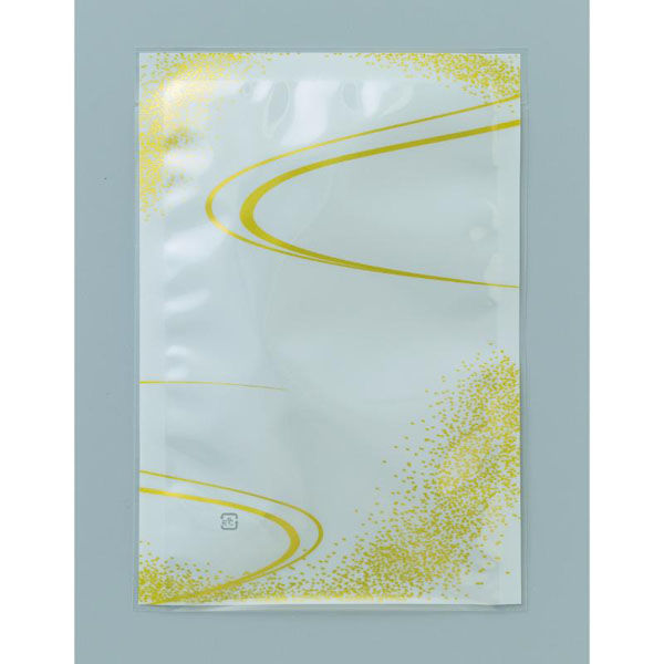 ベリーパック 真空袋 ナイロン印刷規格三方袋MYW2和柄白 MYW-2 1ケース(3000個(100個×30))（直送品）