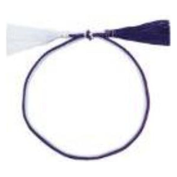 イグチ 装飾資材 No.5ゴム房 Aタイプ(二重) 特大50cm 紫白金糸入 OKG1250PWR 1ケース(1000個(100個×10))（直送品）