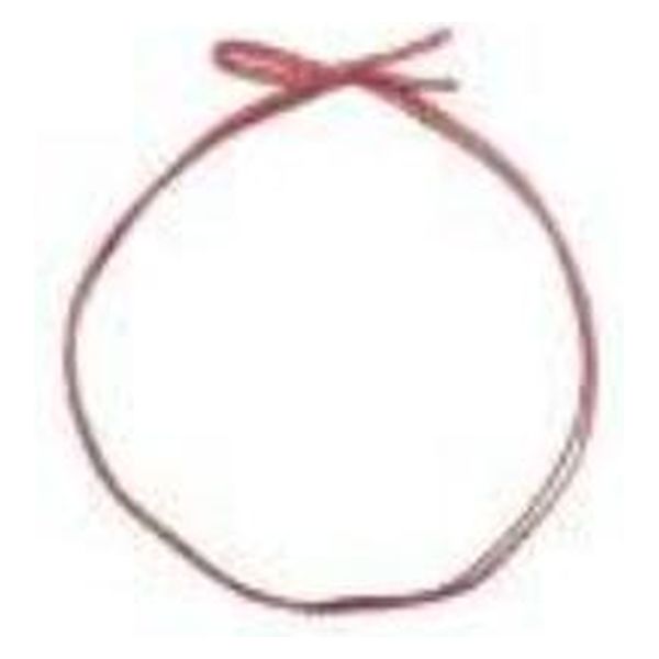 イグチ 装飾資材 平彩ゴム 二重片花結び 小62cm ピンク OKKH7262LLP 1ケース(1000個(100個×10))（直送品）