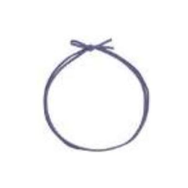 イグチ 装飾資材 平彩ゴム 二重片花結び 小62cm 藤色 OKKH7262V 1ケース(1000個(100個×10))（直送品）