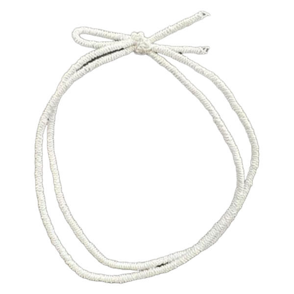 イグチ 装飾資材 ペーパーゴム 2重片花結び 58cm 白 OKKHKAMI258W 1ケース(1000個(100個×10))（直送品）