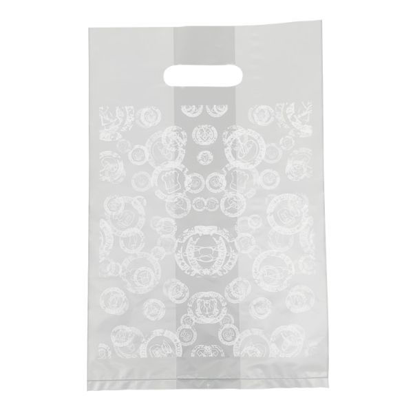 中川製袋化工 ポリ手提げ サンFバッグ B柄 小 S165628 1ケース(1000個(100個×10))（直送品）