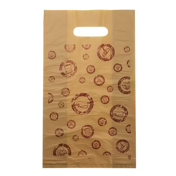 中川製袋化工 ポリ手提げ サンFバッグ D柄 小 S194592 1ケース(1000個(100個×10))（直送品）