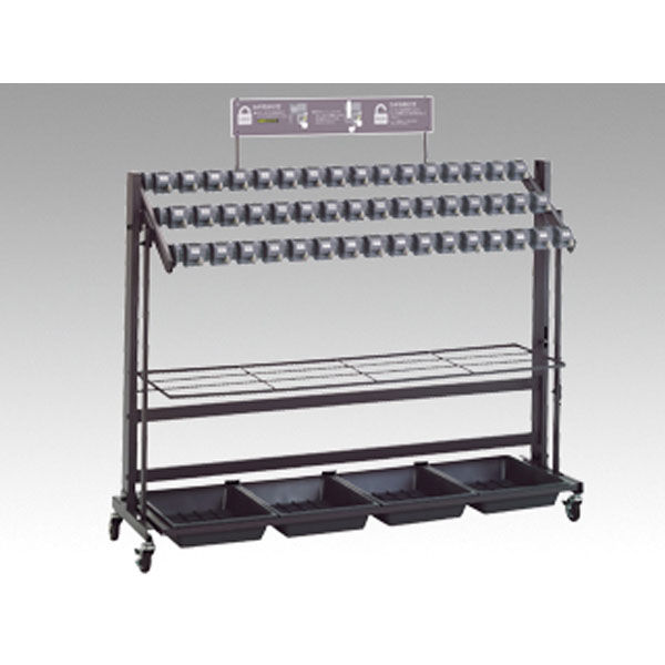 テラモト キーレス傘立 トレス48 折りたたみ式 UB2691480 1点（直送品）