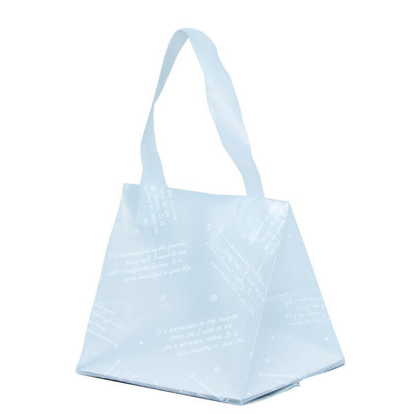 パックタケヤマ ポリ手提げ HDシオンバッグSバイオ XZV13T07 1ケース(100個(10個×10))（直送品）