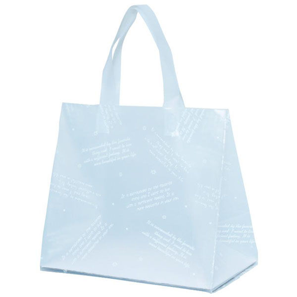 パックタケヤマ ポリ手提げ HDシオンバッグMバイオ XZV13T08 1ケース(100個(10個×10))（直送品）