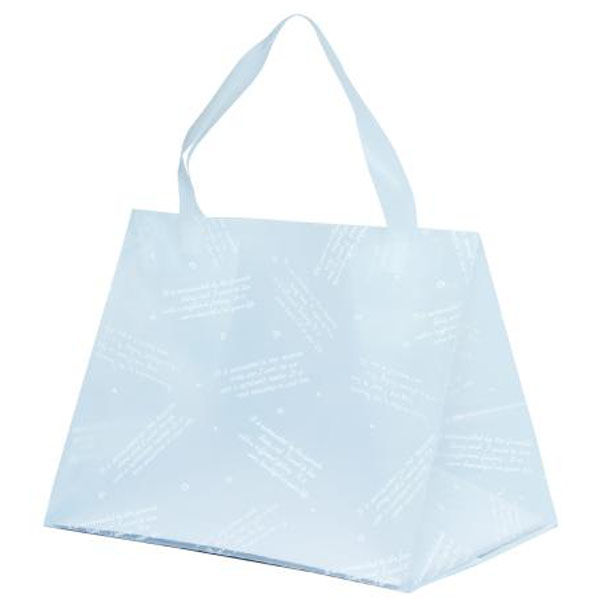 パックタケヤマ ポリ手提げ HDシオンバッグLバイオ XZV13T09 1ケース(100個(10個×10))（直送品）