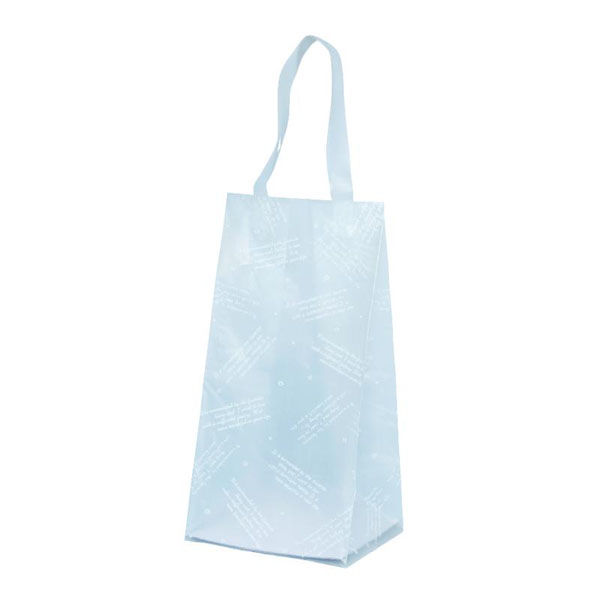 パックタケヤマ ポリ手提げ HDシオンブーケバッグLバイオ XZV13T11 1ケース(100個(10個×10))（直送品）