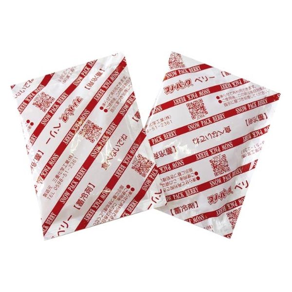 三重化学工業 保冷剤 スノーパック ベリー 00195 1ケース(360個(3個×120))（直送品）