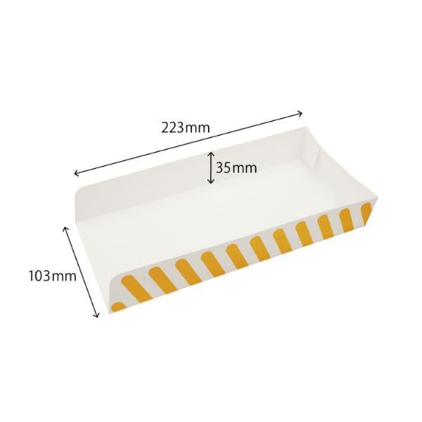 紙トレー スティック紙トレー 2・3本用 08204 1ケース(1500個(300個×5))（直送品）