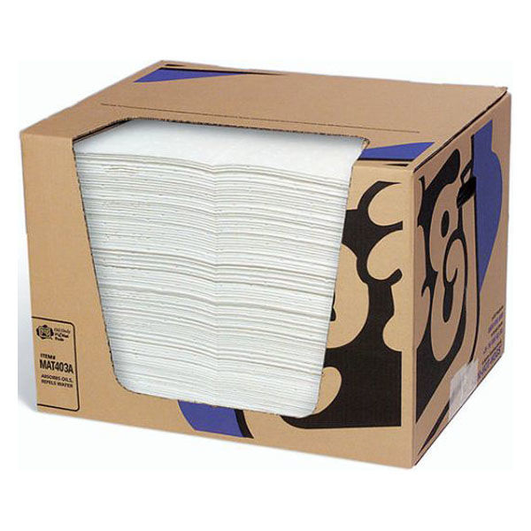 エー・エム・プロダクツ 廃油処理剤 ピグマット MAT403A 00340493 1ケース(100個)（直送品）