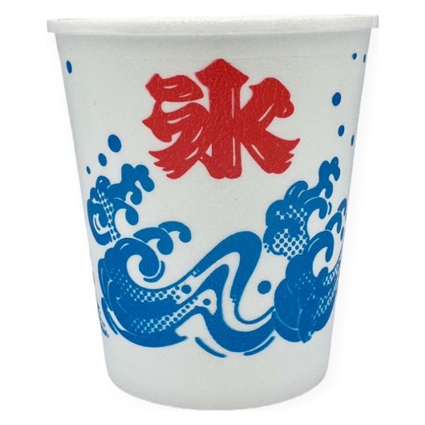 積水化成品中部 かき氷カップ エスレン 波氷 L 00403778 1ケース(1000個(50個×20))（直送品）