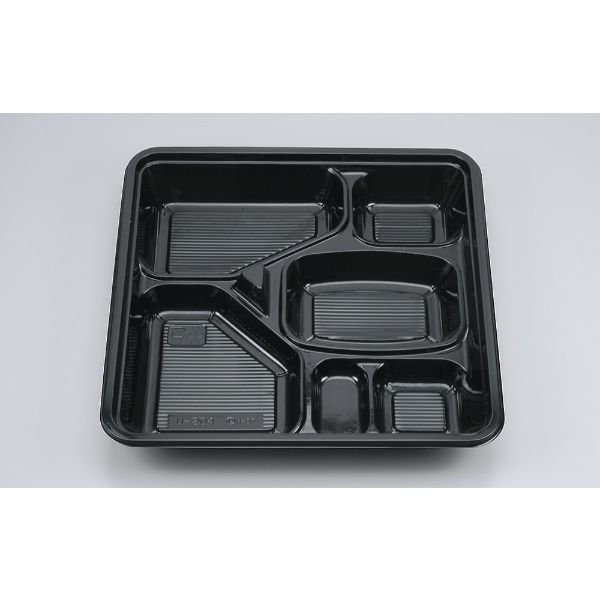 シーピー化成 仕出し弁当容器 U-204(B) 能登 本体 0116204001395 1ケース(320個(20個×16))（直送品）