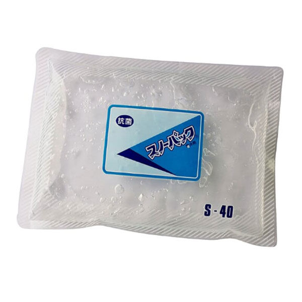 三重化学工業 保冷剤 スノーパック S-40(抗菌) 00105 1ケース(40個)（直送品）