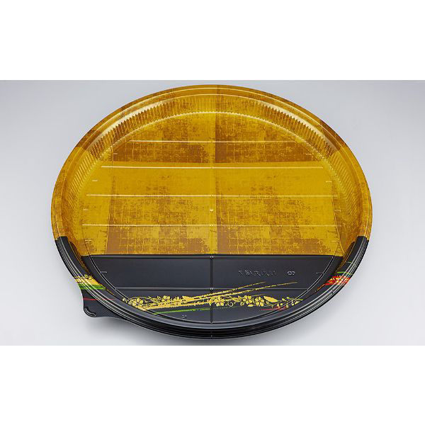 シーピー化成 寿司桶 NUN丸桶7 天佑金 本体 0780507004045 1ケース(80個(10個×8))（直送品）