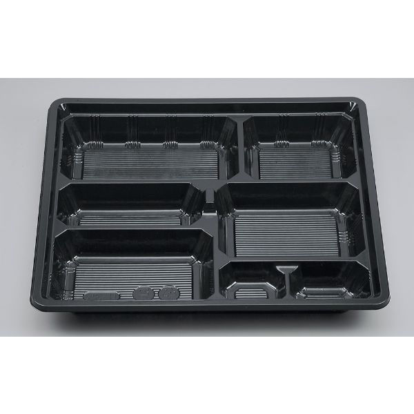 シーピー化成 仕出し弁当容器 U-35(B) 津軽 本体 0116035000575 1ケース(200個(20個×10))（直送品）