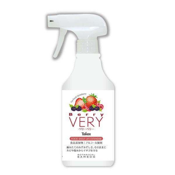 タケックス・ラボ アルコール製剤 イチゴ専用 鮮度保持剤 ベリーベリー 500ml 0243 1ケース(24個)（直送品）