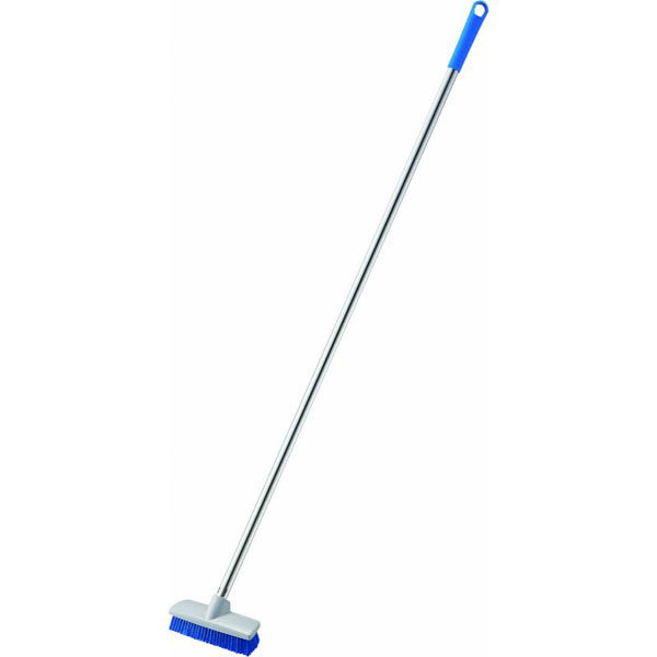 山崎産業 HG デッキブラシ180 BL CL678-180U-MB-BL 1ケース(10個)（直送品）