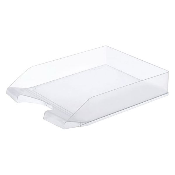 クルーズ 筆記具 レタートレー クリア LT-500TR 1ケース(36個)（直送品）