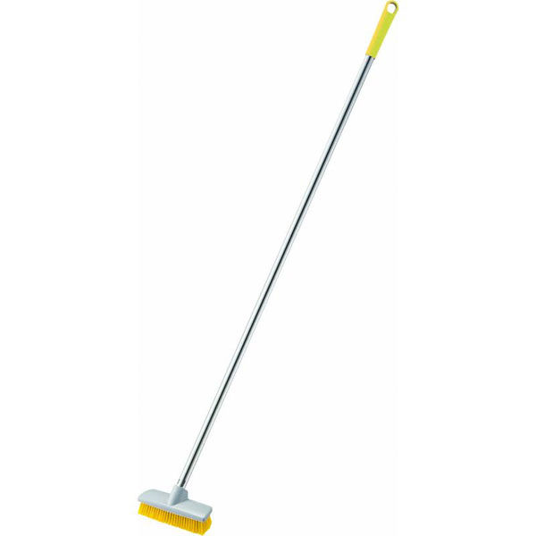 山崎産業 HG デッキブラシ180Y CL678-180U-MB-Y 1ケース(10個)（直送品）