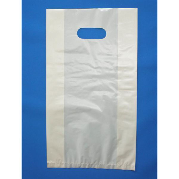 リュウグウ ポリ手提げ パン袋ベージュ無地 S 4830600 1ケース(1000個(100個×10))（直送品）