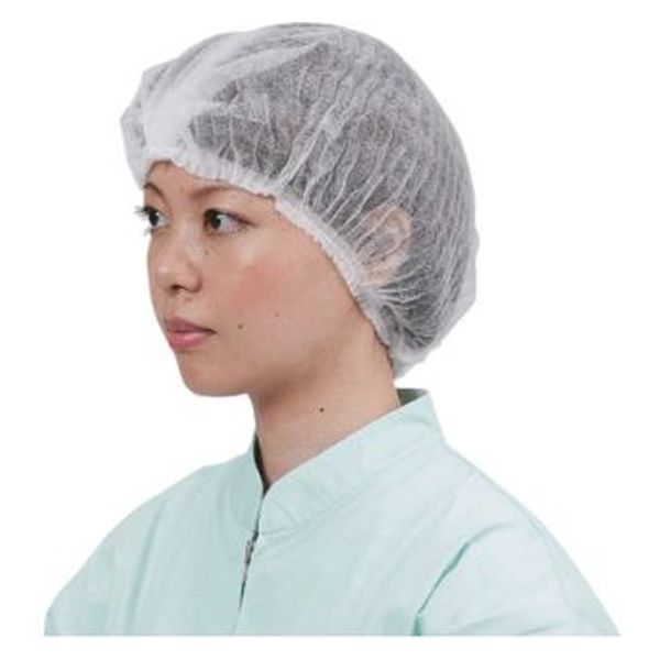 川西工業 不織布キャップ 7044 不織布使いきりヘアキャップ 6枚入 1ケース(100個)（直送品）
