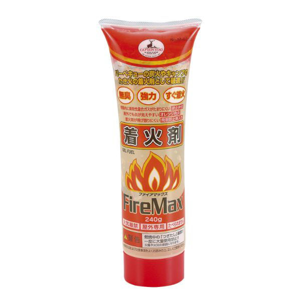 パール金属 ファイアマックス 着火剤 240g M-6713 1ケース(63個(21個×3（直送品）