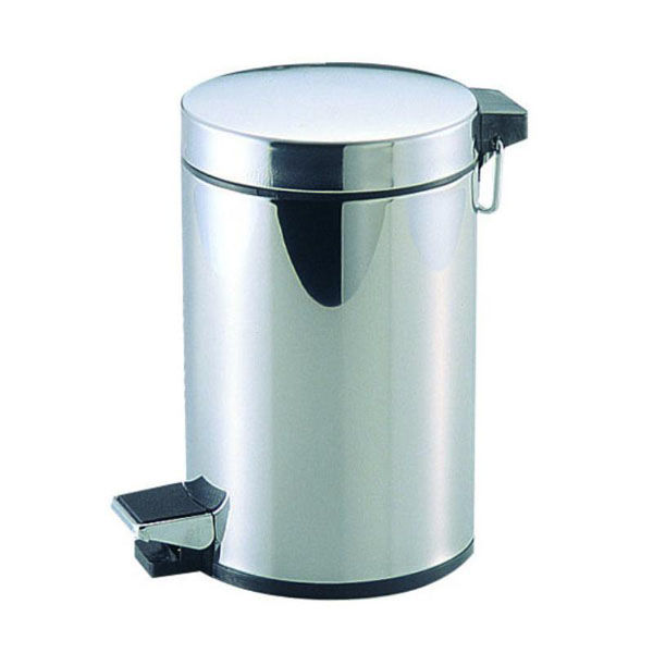 パール金属 店舗備品 カリス2 ステンレス製ペダルペール3L H-2283 1ケース(12個)（直送品）