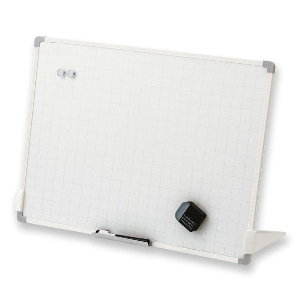 アスカ スタンド付きセクションボード 暗線入り Lサイズ VWB075 1ケース(10個)（直送品）