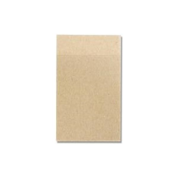 イデシギョー 6ツ折ナフキン ストレート 未晒 138347 1袋(100個)（直送品）