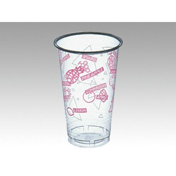 東罐興業 プラコップ CP79-340G フルーツ 32-289-008 1袋(50個)（直送品）