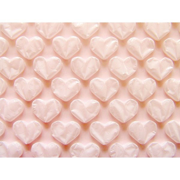 川上産業 プチプチ はぁとぷち ミルキーピンク(2層品) 600mm×3m 15 1ケース(10個)（直送品）