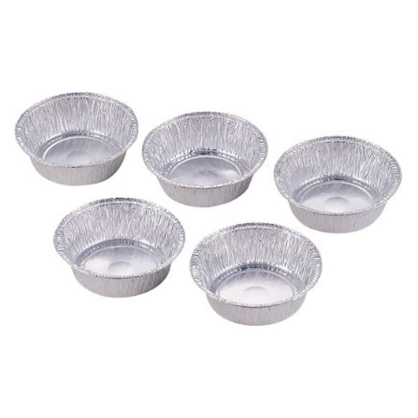 パール金属 アウトドア用品 アルミバーベキューたれ皿 12.5cm 5枚組 M-6649 1ケース(10個)（直送品）