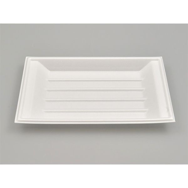 デンカポリマー 発泡トレー Lー1舟皿特大 4688 1ケース(3000個(100個×30))（直送品）
