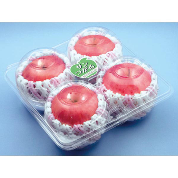 フルーツ容器 フルーツパック LL-4 200336 1ケース(400個(100個×4))（直送品）