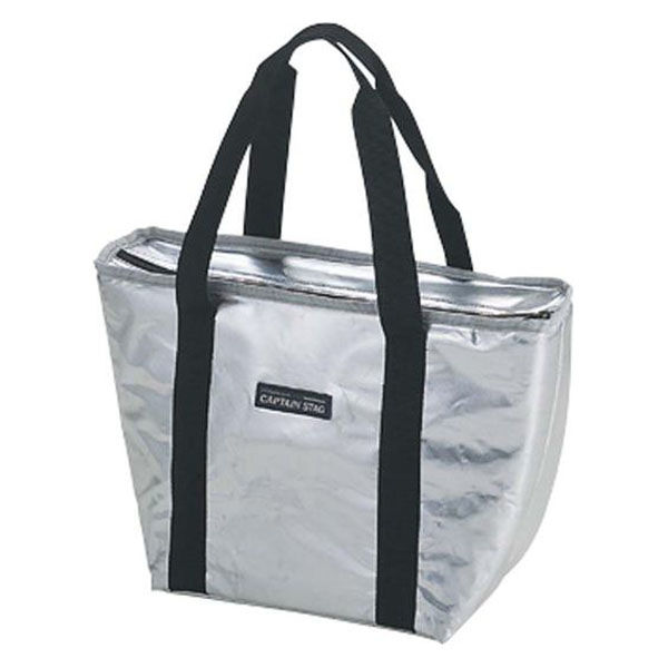 パール金属 保冷バッグ デリス シルバートート型クーラーバッグ10L M-1857 1ケース(30個)（直送品）