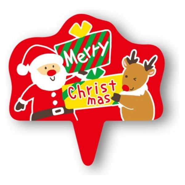 天満紙器 XG309 ケーキピック(プレゼント) 6090568 1袋(100個)（直送品）