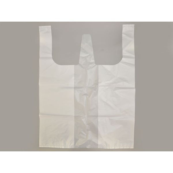 リュウグウ バイオマスレジ袋 バイオSDバッグ No.8-W(白) 649015 1袋(50個)（直送品）