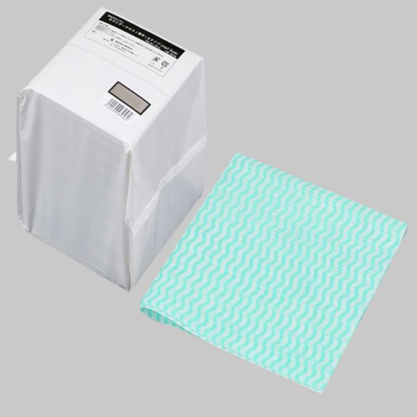カウンタークロス(GREEN)薄手 ポリ包装Eタイプ(Half Size) 189879 1ケース(1800個(100個×18))（直送品）