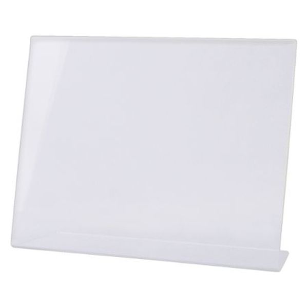 クルーズ POPスタンド L型サインンホルダー片面用A6サイズ横 CR68501 1ケース(72個)（直送品）