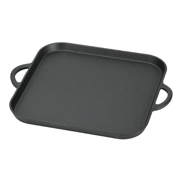 パール金属 調理器具 スプラウト 鉄鋳物製角型プレート27×27cm HB-6112 1袋（直送品）